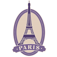 Explore Your Library Badge - Paris Badge